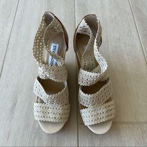 Steve Madden Elston platform wedge shoes